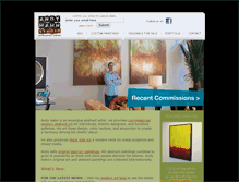Tablet Screenshot of andyhahnstudio.com